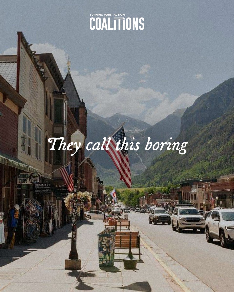 TPACoalitions's tweet photo. Blue skies and Red towns ❤️‍🔥 https://t.co/RhCzVGZQ7Z