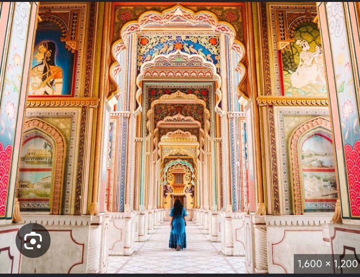 pikachuzx37's tweet photo. Quite literally using indian rajputana architecture but sure it's dunhaung huh https://t.co/FeX4G0ye19