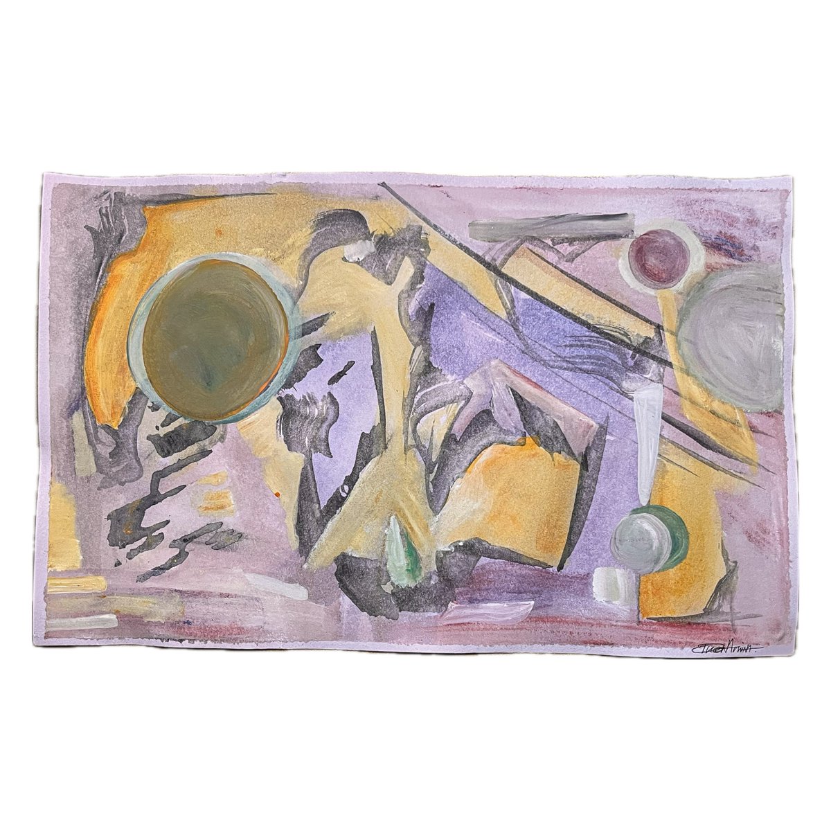 qayaell's tweet photo. Connoisseur, watercolor on paper https://t.co/OHQ4AvFW2C
