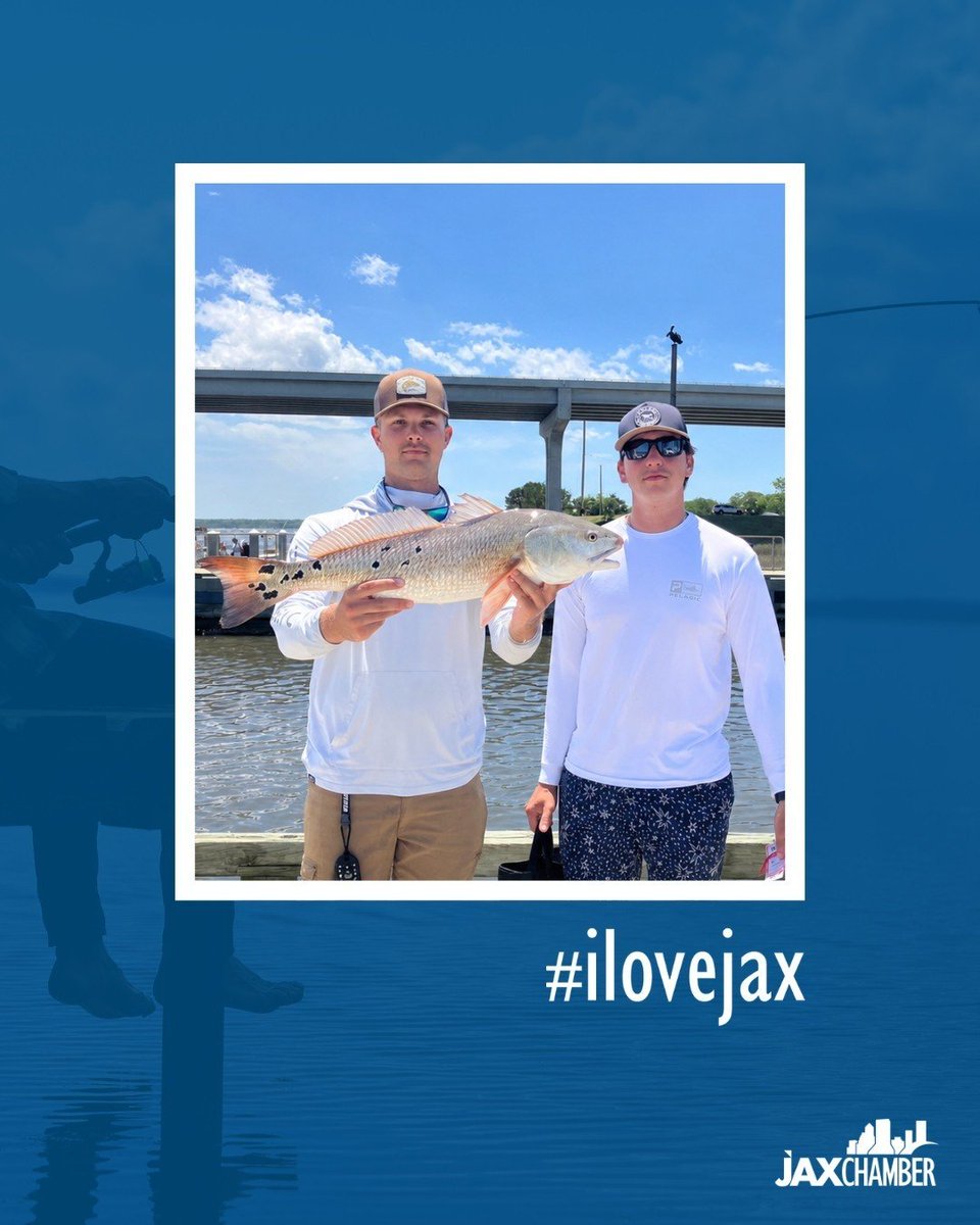 JAXChamber's tweet photo. 🎣 The Greater Jacksonville Redfish Tournament returns on July 18!

Whether you're competing or just love the local fishing scene, this is one event you won't want to miss. Participants will compete to reel in the largest redfish for a chance to win $5,000. Entry is $75 per angler. 🐟  

Learn more at https://t.co/ZTkKWWLnZa 

#JAXChamber #jacksonvillefl #ilovejax #jaxfishing