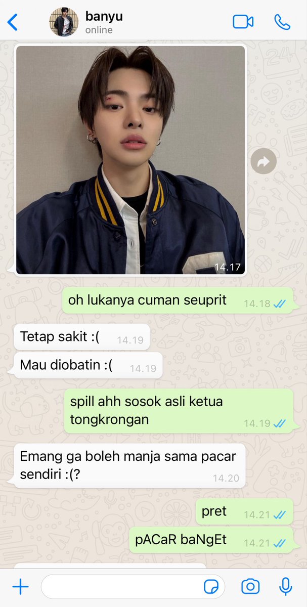 dilfwuyo's tweet photo. leolong onetweet local au — banyu babak belur https://t.co/vDnYDN9ImJ