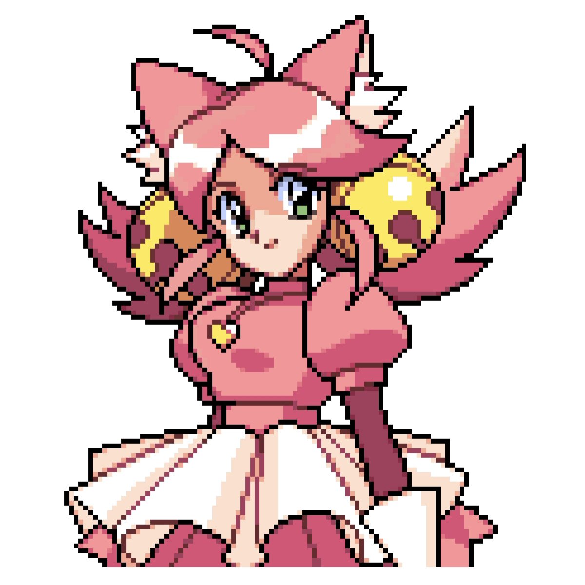 rambposting's tweet photo. Ok I don't have a caption for this I just made a resprite of pink
#deltarune https://t.co/2dQe558eEZ