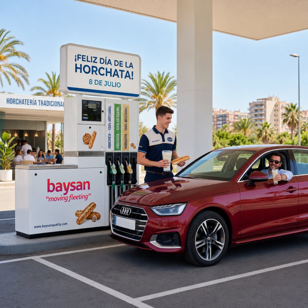 BaysanQuality's tweet photo. Como buena empresa valenciana, hoy nuestro análisis se centra en el #DíaDeLaHorchata 

El mejor "combustible" ECO del verano. Y como en nuestro renting, las condiciones son innegociables: muy fría y con fartons ☝️

Tú disfruta, nosotros buscamos tu coche 😉🚗

¿Ya has repostado? https://t.co/E8wad4AY8i