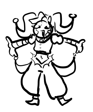 ECastrominia's tweet photo. That Jester that I love (OC) https://t.co/dHuxrhZHAv