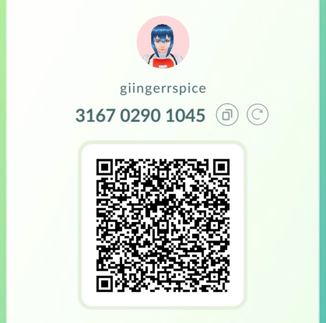 giingerrspicee's tweet photo. I need more PokePals 🥹 
Add me! 
316702901045 
#PokemonGo #pokemongoapp https://t.co/sAIyGyQNwl