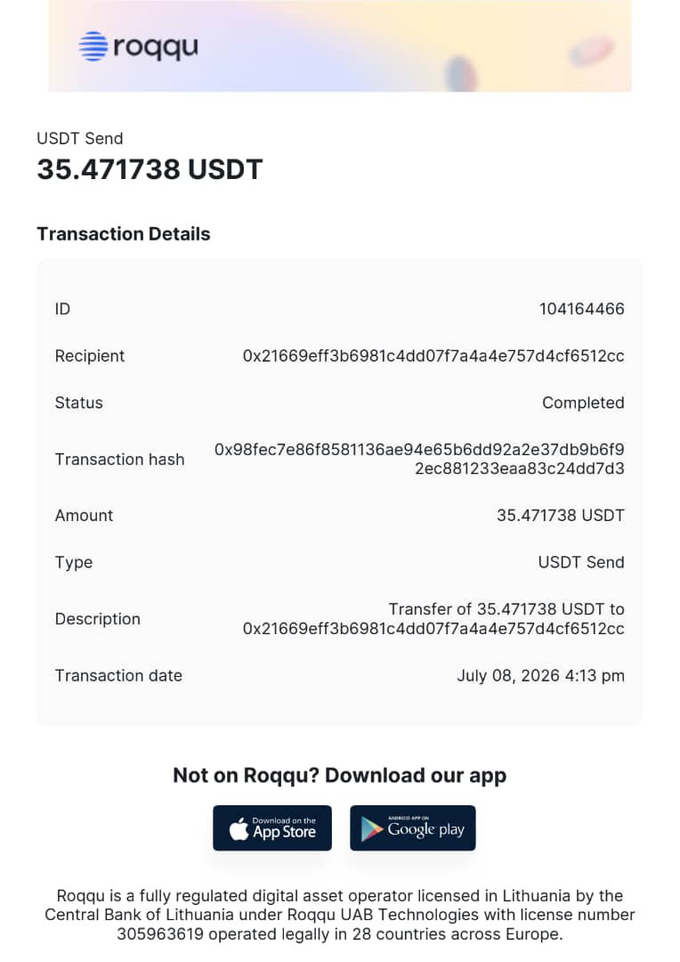 bigmanisbackk's tweet photo. The best crypto app is 7🎉
@andiwillie 
@IamWisdomUche 
@thebadass 

@roqqupay 
 #RoqquAt7 https://t.co/amPH7bdBJA