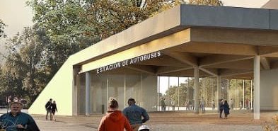 martoseel's tweet photo. Como que “estación de autobuses” en la estación de tren???? Habéis hecho el renderizado con IA? Y el metro tmb por donde lo metéis? Que falso el proyecto https://t.co/ahYJZeatih