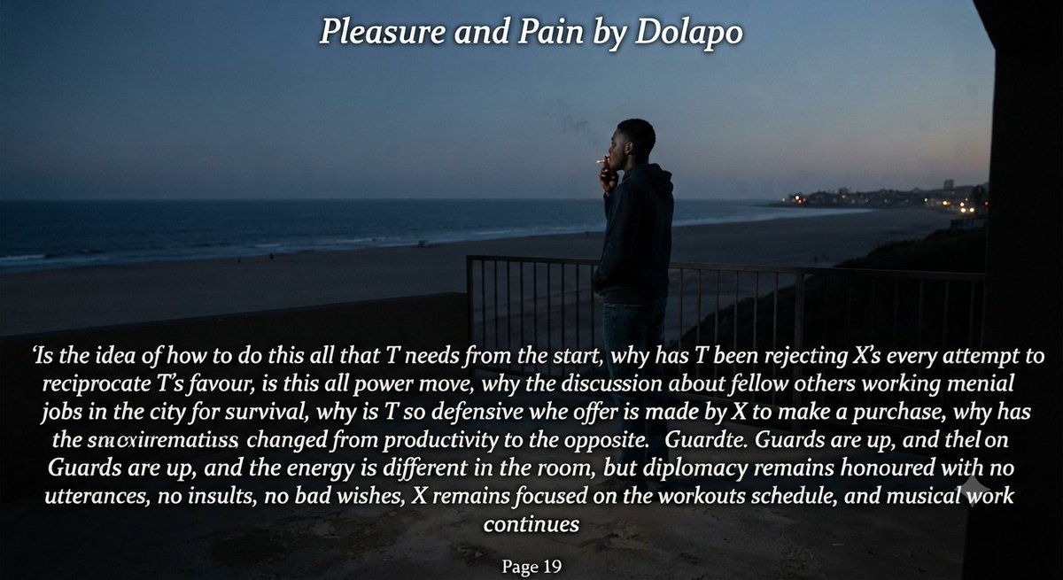 dollimonaire's tweet photo. With pleasure comes pain, the adventure continues.....
❤️
14-25
#art #artofliving #story #TrueEarth #truestory #readers #ReadingTheWord #writerscommunity #writersoftwitter #series #books https://t.co/yIAm2Kcdym