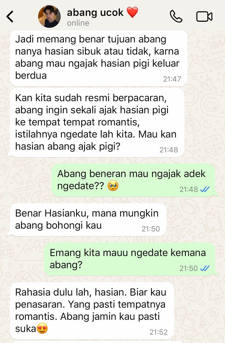 wijanggaharit's tweet photo. Kengnamping onetweet au

Ngedate romantis versi ucok keteng https://t.co/LMH5jXF0eq