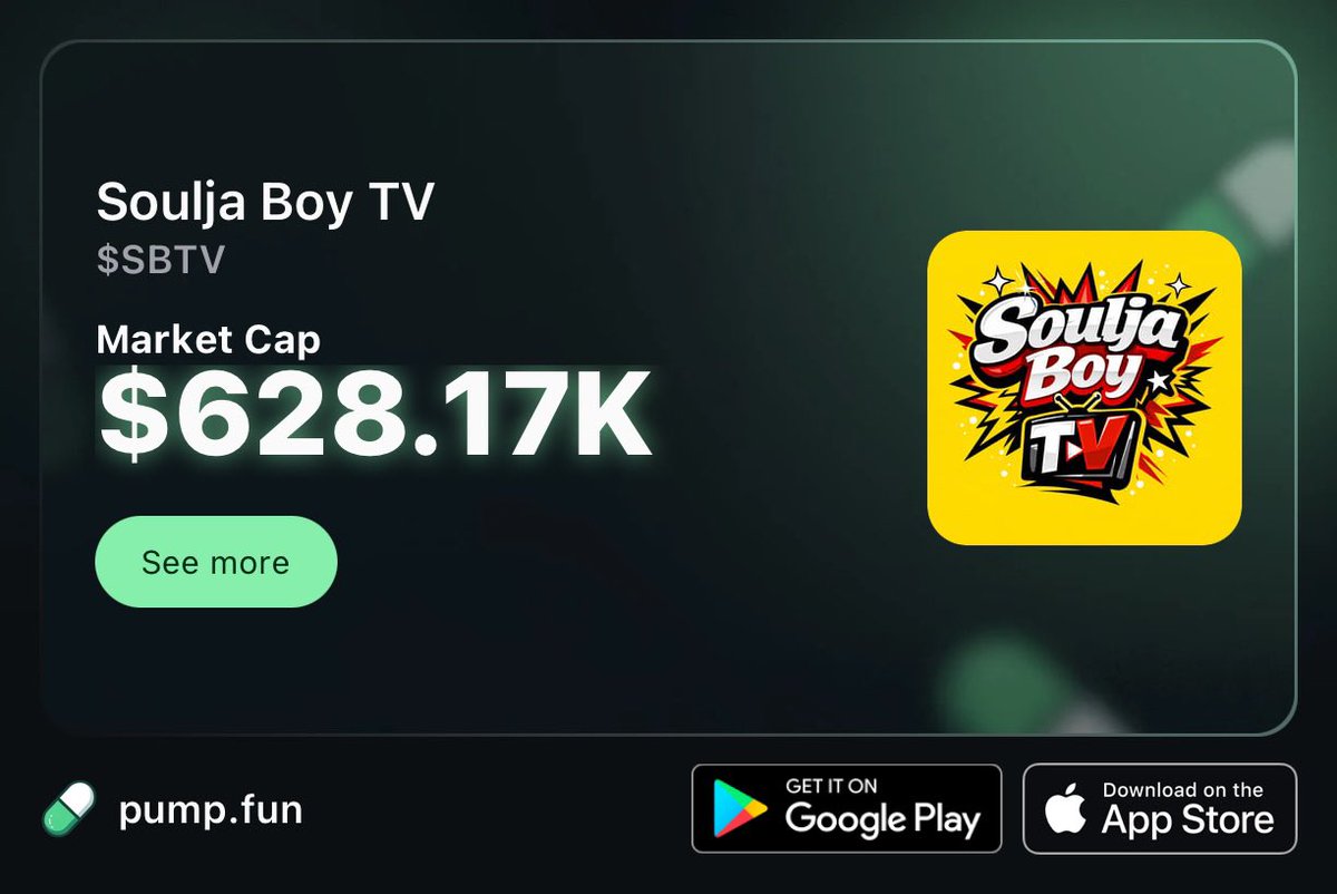 souljaboy's tweet photo. Good morning, tweet me your solana address. Sending out $SBTV today long as you hold it and don’t sell 🚨 https://t.co/rgeEXCXs0v
