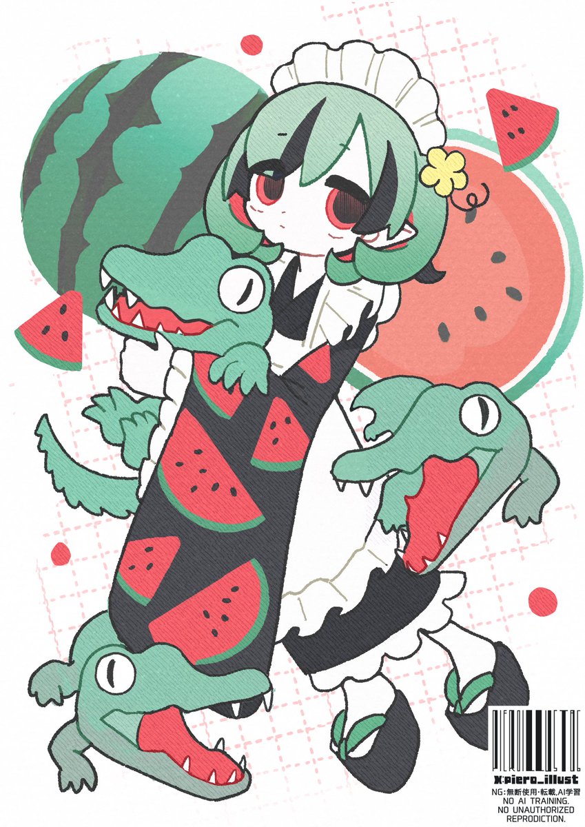piero_illust's tweet photo. スイカ🍉 (7.9)
#oc #illustration #ocart #イラスト #オリキャラ #オリジナル #創作 #Illust https://t.co/DHAYBUUnNx