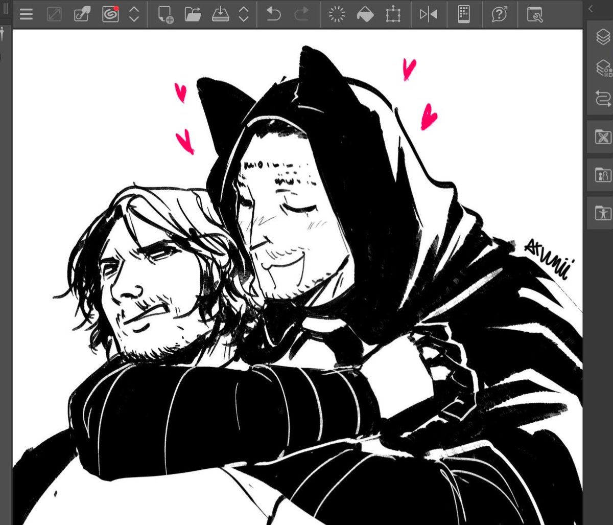 amsj_arts's tweet photo. he clingy af #samhiggs #deathstranding https://t.co/TSbFMDKHFN