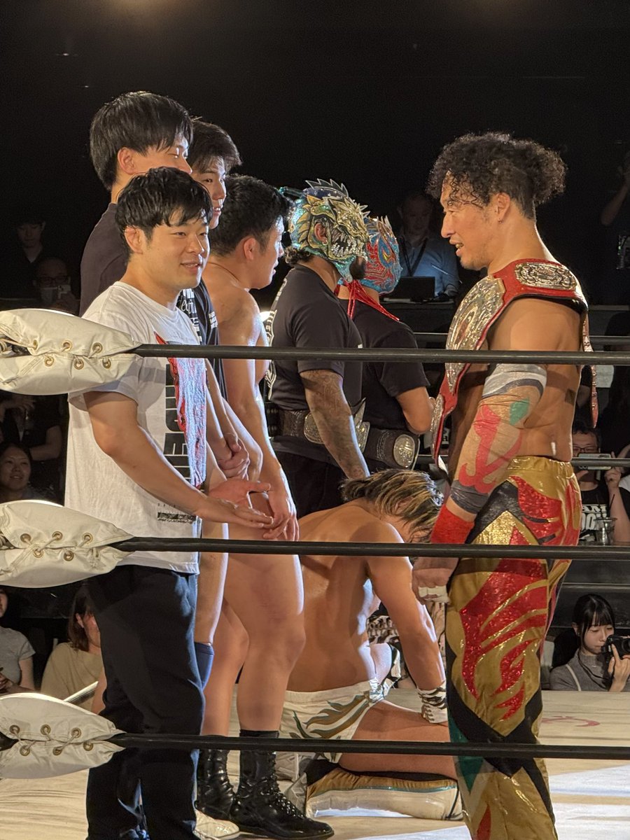 dadadadancho's tweet photo. 本日のプロレス
2026/07/08
新宿フェイス

#noah_ghc
#丸藤正道 選手
#小田嶋大樹 選手
#新宿フェイスラスト興行
#本日のプロレス https://t.co/zOOrcBCLok