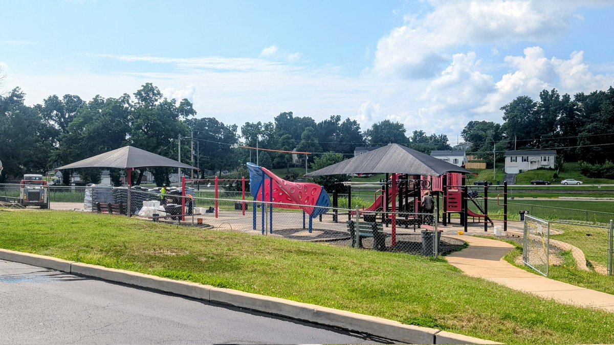 MrsKatieKaletta's tweet photo. New playground resurfacing coming soon! 🚨🚧 #GoBlackcats @DrClintFreeman @Blackcat_safety @BlackcatMatt @JoeFWillis https://t.co/mFViEkGi9V