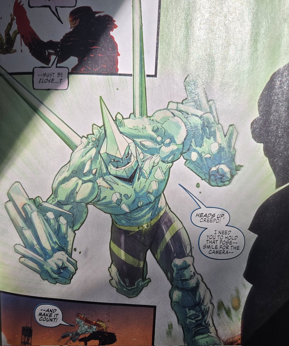 Superaustin152's tweet photo. Really like Diamondhead's design here the pants remind me a bit of his Omniverse design. 
#Ben10 https://t.co/vWVxYWe4TW
