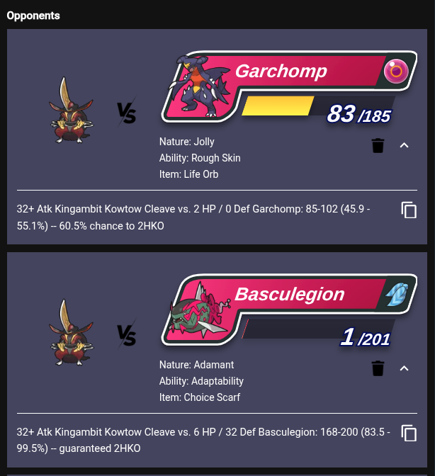 rluizv's tweet photo. My goal with the VGC Multicalc project is to help trainers. It is a work made by a fan for fans.

To continue creating helpful features, feedback is crucial.

If you use the calc and have ideas or suggestions, please feel free to send them here.

https://t.co/BieRMCk0E4 https://t.co/ebl5NrrutU