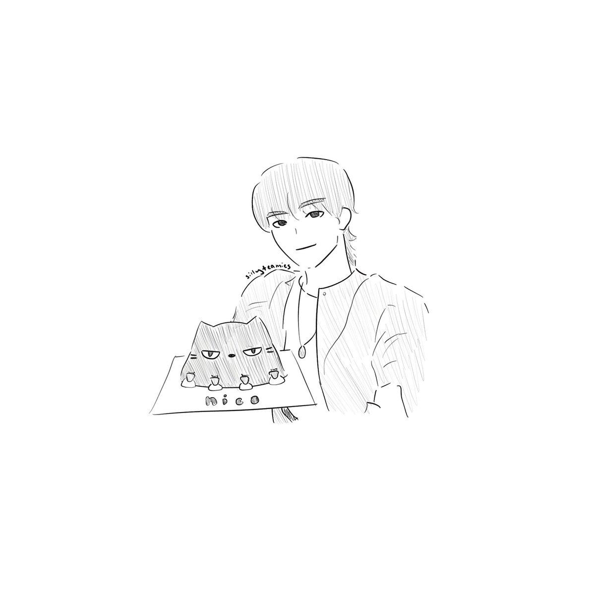 sillyteamies's tweet photo. happy happy birthday to our fashion king! 🐈‍⬛🥳

#HAPPY_NICHOLAS_DAY https://t.co/E8FWoXmk5z