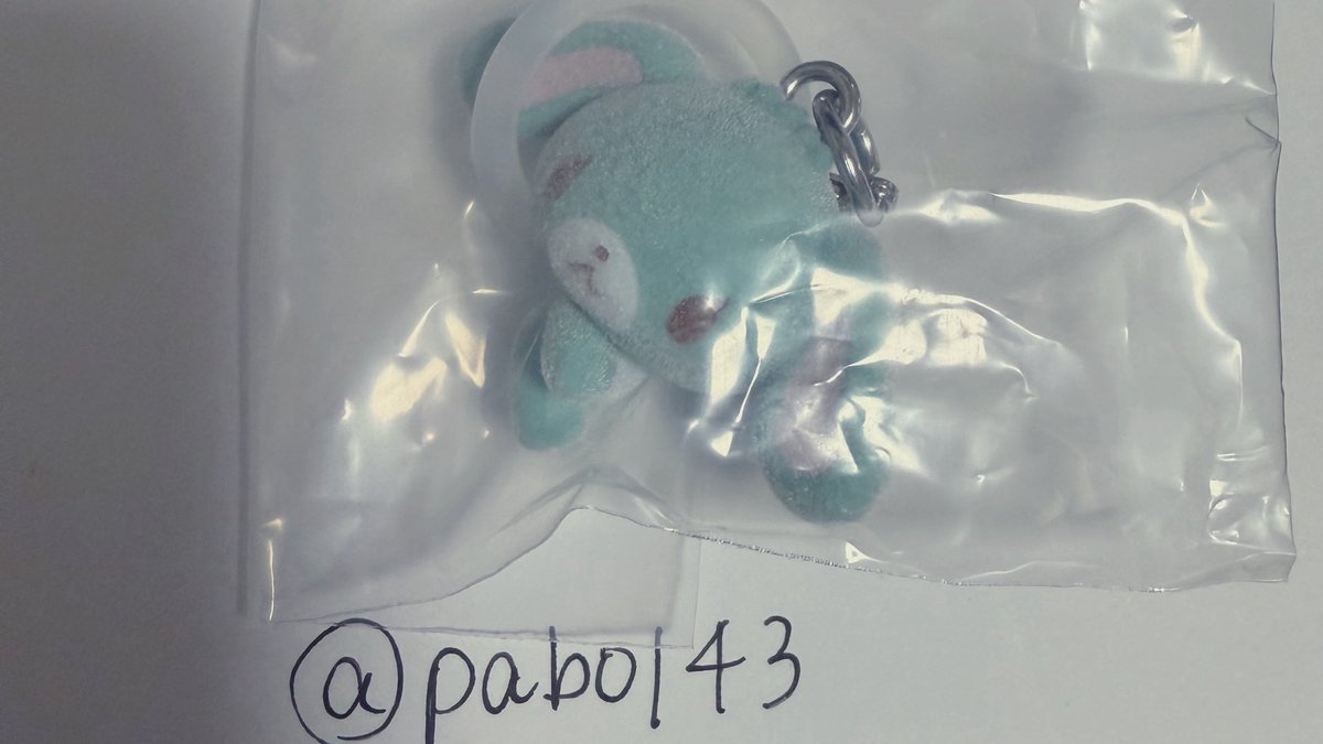 pabo143's tweet photo. @97__1230 検索より失礼いたします。
当方のミントうさとストロベリーうさの交換希望です。纏めてではなく恐縮ですがご検討くださいますと幸いです🙇‍♀️ https://t.co/cZdZ3iIlBu