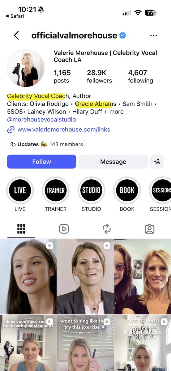 opalite89's tweet photo. @loverslxnguage what does it mean for Gracie if she’s paying her vocal coach for lessons? https://t.co/lOd0xfd6go
