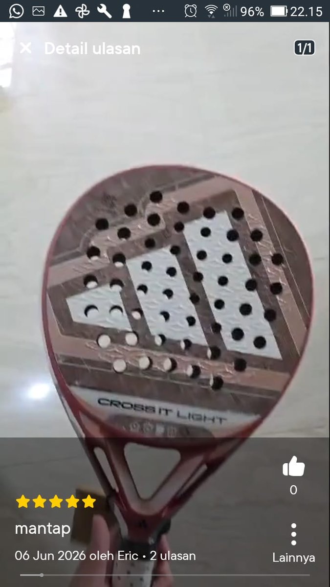 anggioren's tweet photo. Asli dapet harga raket promo 21% dr 5,1 jd 4jt50
Hemat 1jt.seneng bangetbarang ori%, pengiriman cepat harga super ambyar dibanding toko sebelah. Beri raket di noob padel aja https://t.co/voKLeumiPj pengiriman cepat freeongpula. Banyak promonya https://t.co/68IpJ5bprK