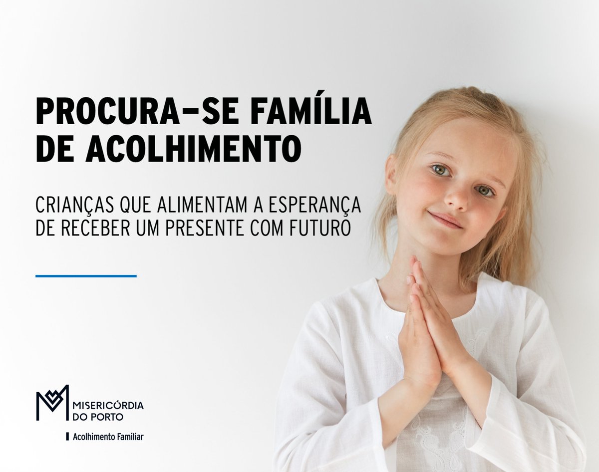 SantaCasaPorto's tweet photo. No Dia Internacional da Esperança, a Misericórdia do Porto assinala o Acolhimento Familiar: resposta que oferece segurança, presença e estabilidade a crianças e jovens.

🧩 Cada gesto conta. Siga o caminho e saiba como acolher: https://t.co/jIU27bm19o

#AcolhimentoFamiliar https://t.co/UXx6T63k9c