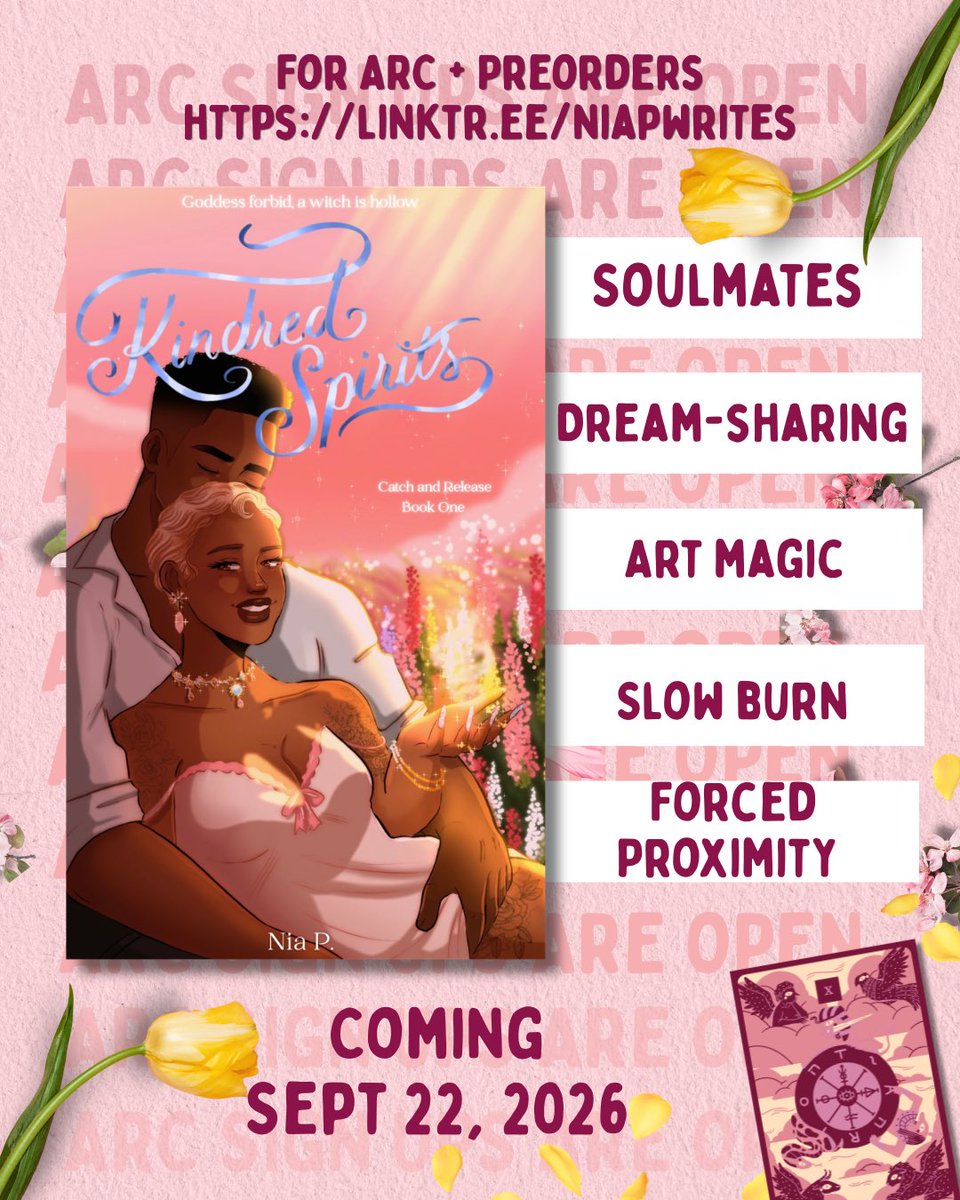 NiaPLuna's tweet photo. Do you want

🌷Black witches in a city + cozy setting
🌷Art magic, plant magic, cosmic magic
🌷Soulmates
🌷Dream sharing
🌷Forced Proximity
🌷Found family
🌷Spice 🌶️🌶️🌶️

🫵🏽 eARC sign ups &amp; Pre-orders can be found here

https://t.co/77VRyL7hyL￼ https://t.co/kbEuuWq6Zf