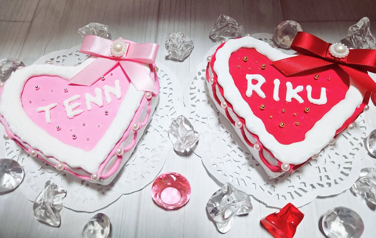 クレイケーキ作りました🍰🩷❤️