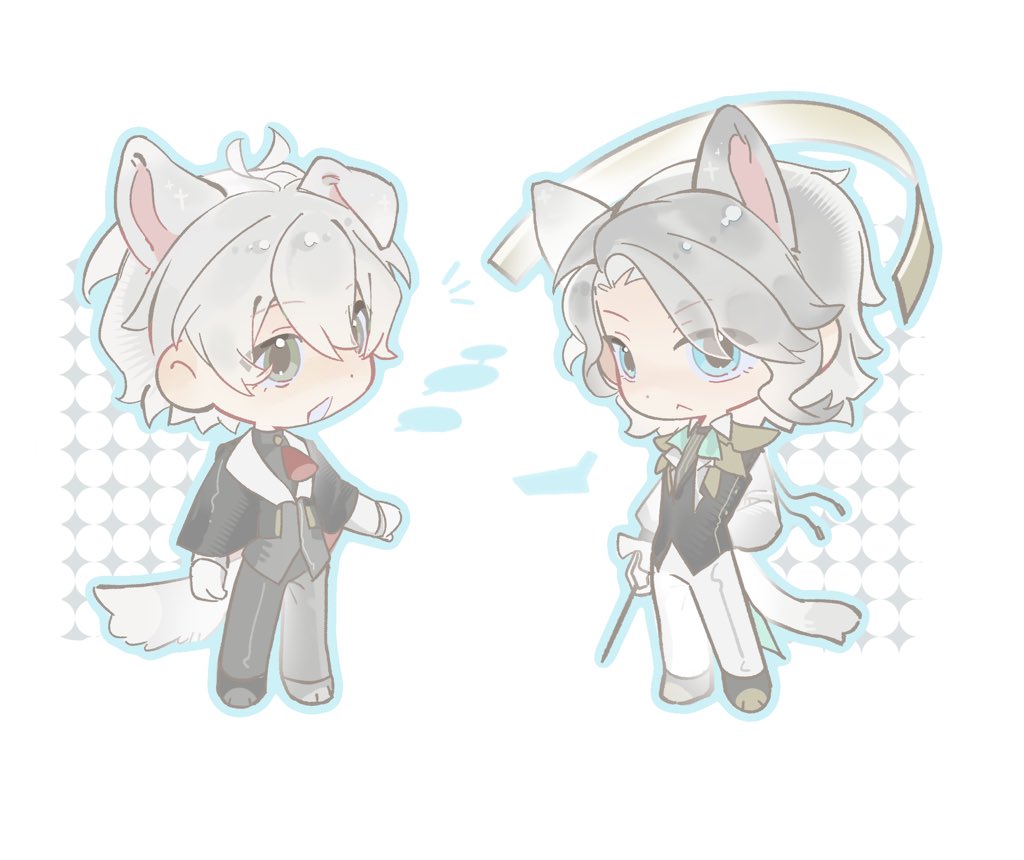 mistyfish0809's tweet photo. cat or dog？
#morimens #忘却前夜 https://t.co/Ws7TLVx0P0