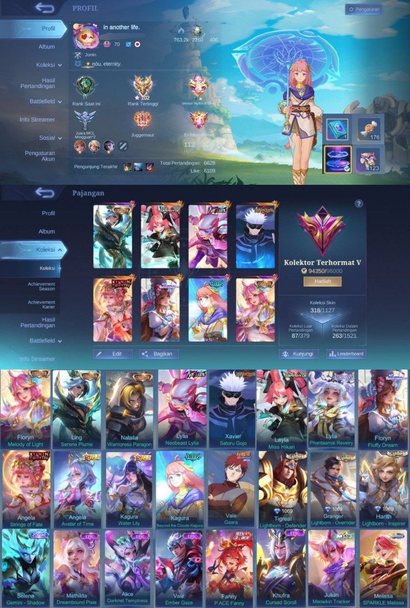 bykairo_'s tweet photo. monsep allkos nominus bisa ce, akun safe bisa ce manual, ex imo 102, wr magesupp, sl fragment 4,1k+, emote ily wlee, recall tas". 

dm for price https://t.co/HFQjuKr9hu