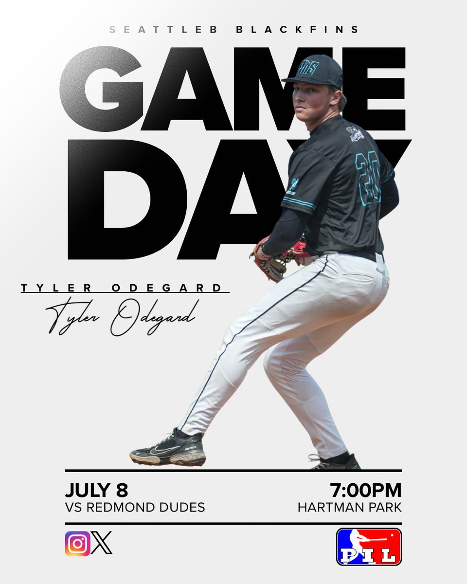 FinsBsbl's tweet photo. -Game Day-
Vs Redmond Dudes
๐๏ธ Hartman Park
โ๏ธ 7:00PM
๐ฑ GameChanger: Link in bio
#FINS
@PNW_CBR https://t.co/0zLOCrF73g