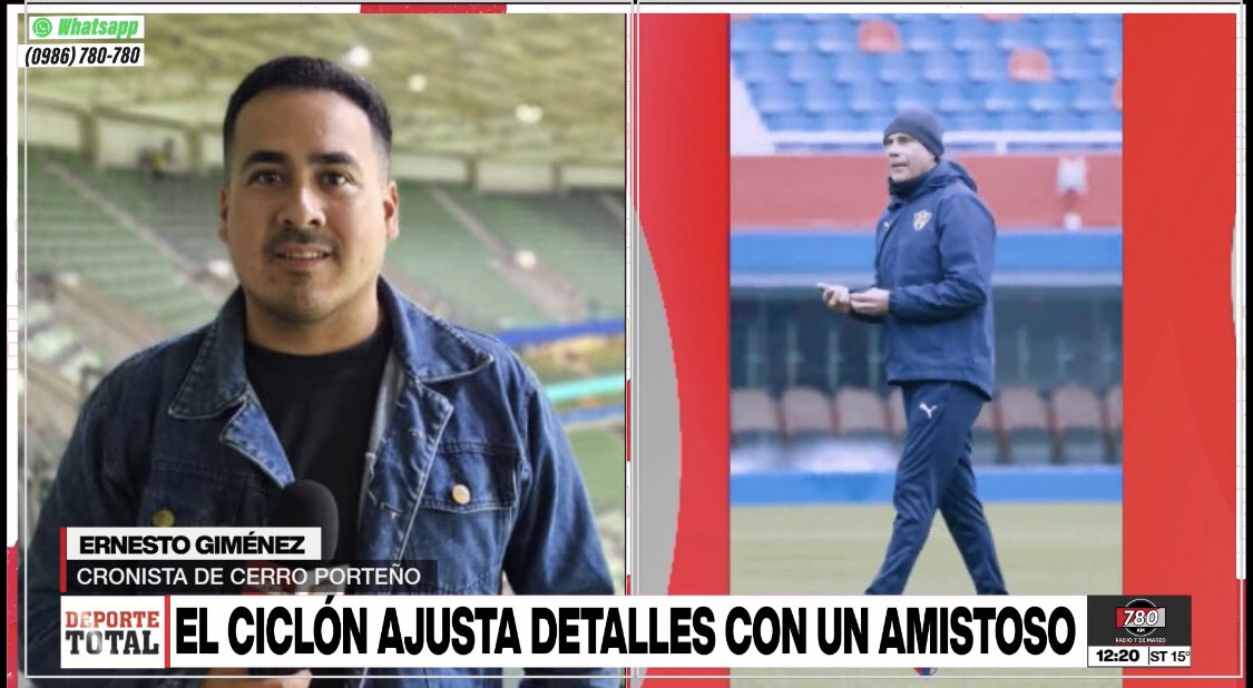 DeporteTotal780's tweet photo. 🔴 #DeporteTotal - @780AM - @Megatv_py 🇵🇾

🔊 Info de #CerroPorteño con @Gimenez_Erni 

"El primer amistoso contra Racing terminó 0 a 0. Este fue el equipo que puso Ariel Holan:

Jeremías Villanueva (18 años)

Ramírez, Pérez, Merolla y Riveros

Almendra, Piris Da Motta, Ariel Gamarra y
Cecilio

Iturbe y Vegetti"

👉🏻 EN VIVO: https://t.co/foCDlUKKXd