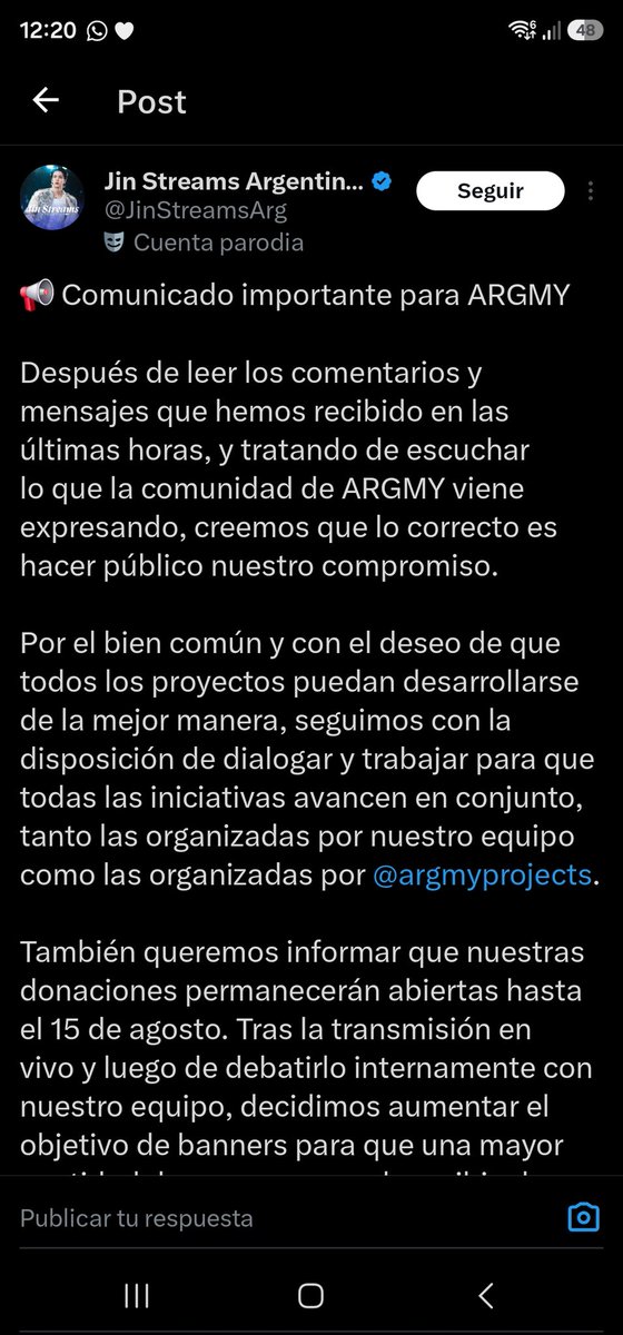 Lou ᴬᴿᴵᴿᴬᴺᴳ✨️BTS EN ARGENTINA tweet media