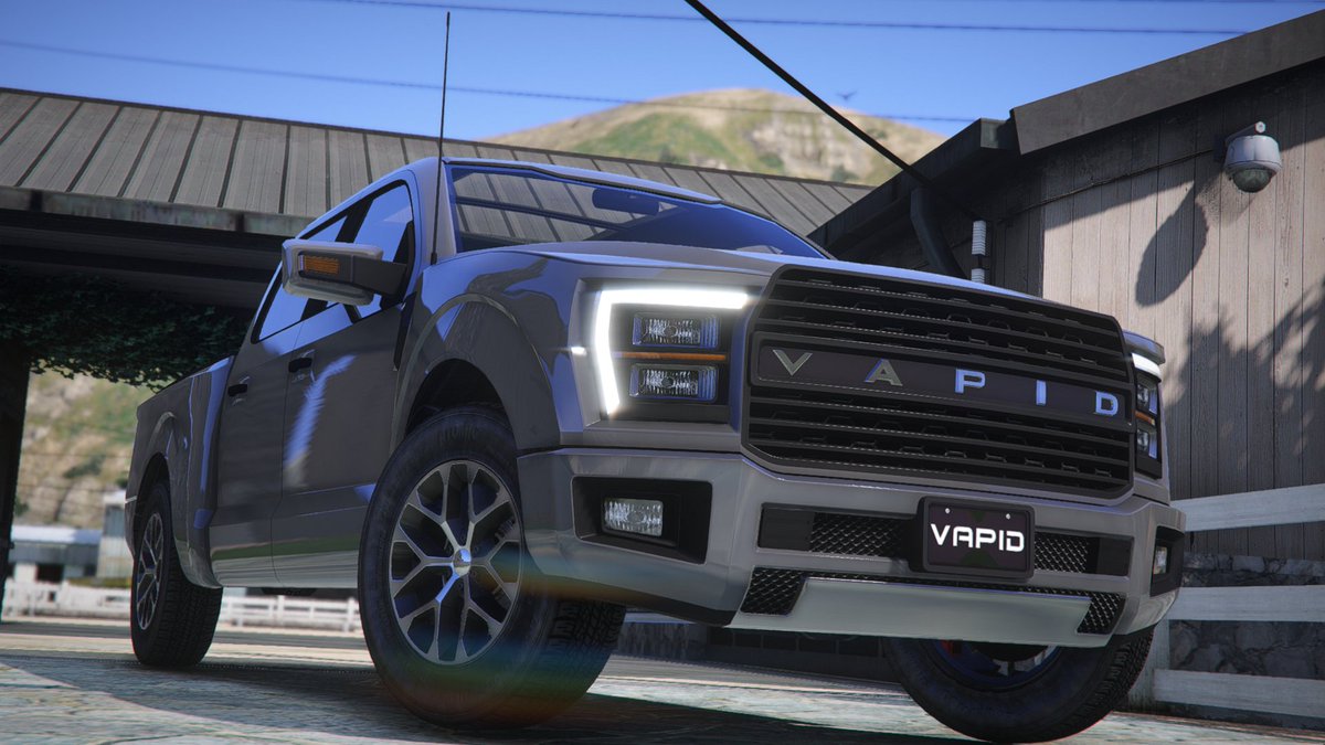 Officer91_'s tweet photo. As a fan of the F-150 model and Rockstar not making a newer version of it besides the 2017 Caracara for GTA5, many tatted creators came together and made this mod possible, especially thanks to some of the team from @Vanillaworks_tw and more! 

#GTA #GTAV #GTA5
https://t.co/jqYbmFbOi7