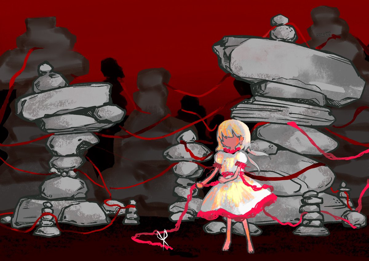 _RRYyHYWD_'s tweet photo. #戎瓔花 #東方Project
沿着这条路是回不了家的。 https://t.co/mUSRmMMSds