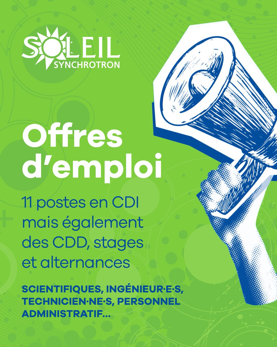 Synchrotron SOLEIL tweet media