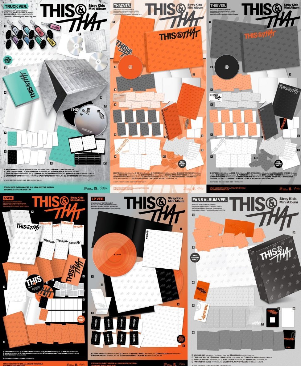 Domybomb_shop's tweet photo. #domypre STRAY KIDS MINI ALBUM ' THIS &amp; THAT '
#ตลาดนัดstraykids #ตลาดนัดเด็กหลง

一  ได้ special gift จากทางร้านทุกออเดอร์

𝐟𝐨𝐫𝐦: https://t.co/o0OPIQSKTe

♡ รับมัดจำ, บัตรเครดิต, ผ่อนตรง
♡ รวมภาษีแล้ว 🚢✈️
♡ ค่าส่งเหมา 35฿ / เซ็ตราคาพิเศษ ส่งฟรี! https://t.co/kcTVscYnFo
