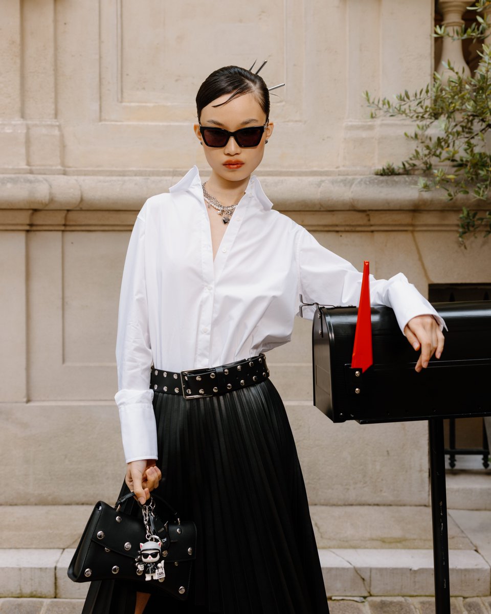 KarlLagerfeld's tweet photo. Meet Margot. Bold, expressive and unapologetically herself, the kind of presence who turns any room into a stage.

The new KARL LAGERFELD series reimagines Karl not as a single fixed person, but as a cast of characters living inside one mind, each one a different mood and instinct.

Discover more: https://t.co/0gdgI8hbdF

#KARLLAGERFELD