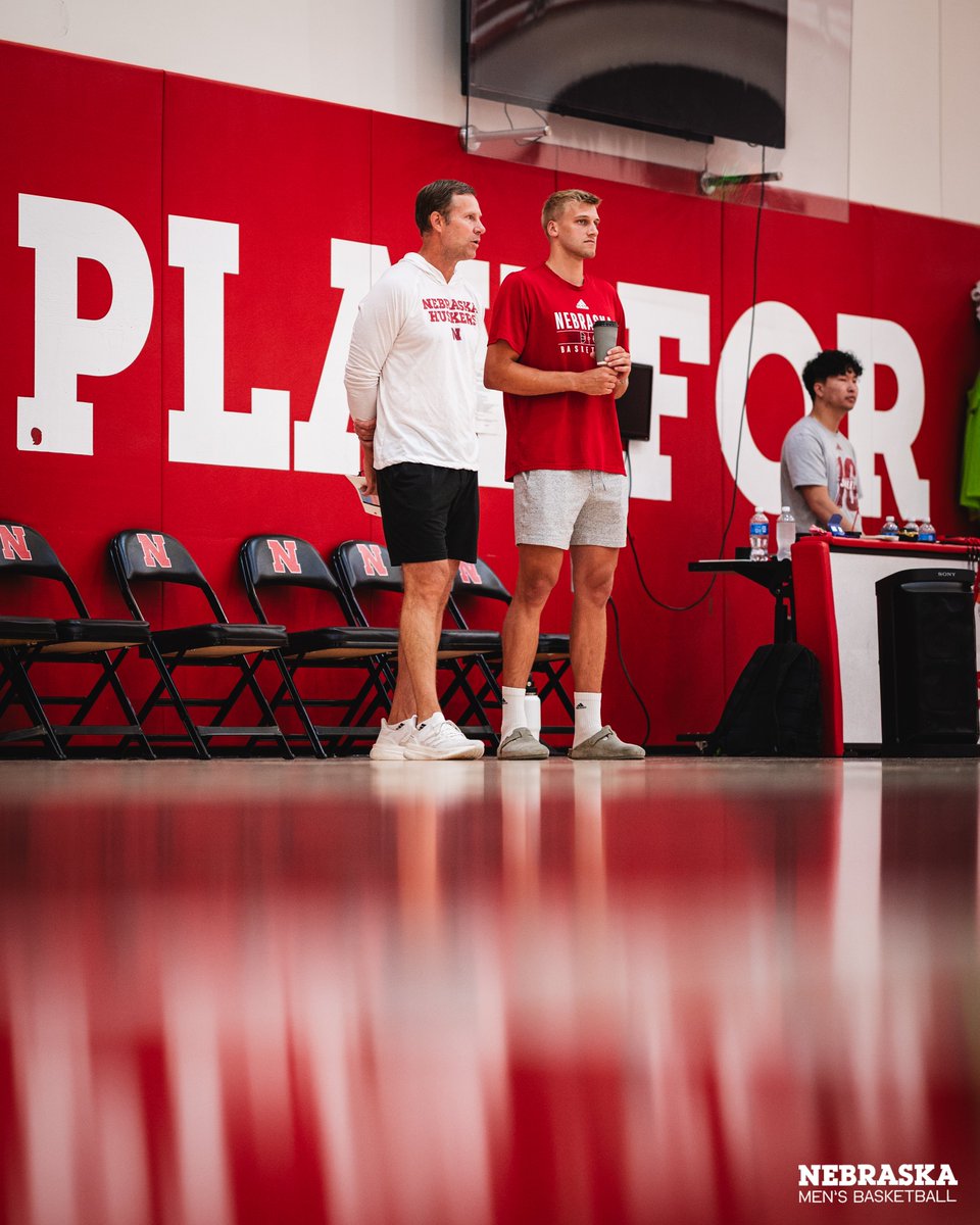HuskerMBB's tweet photo. Sammy G in the building. 🤩 https://t.co/zI4YrQ5sSF