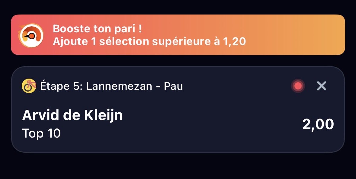 hewasbalut's tweet photo. Les pros TdF, comment ça se fait que sur le même bet une telle diff de cotes est possible entre deux books ? #TdF2026 #TeamParieur https://t.co/gUe6dV4PJo