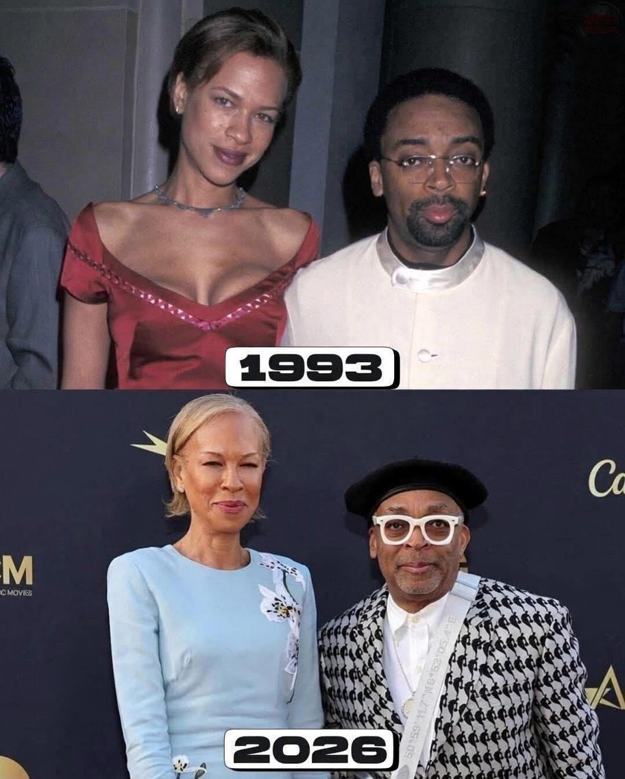 blacktwiterthrd's tweet photo. Spike Lee and Tonya Lewis Lee have been happily married for 33 years. https://t.co/FKBxpXMkLt