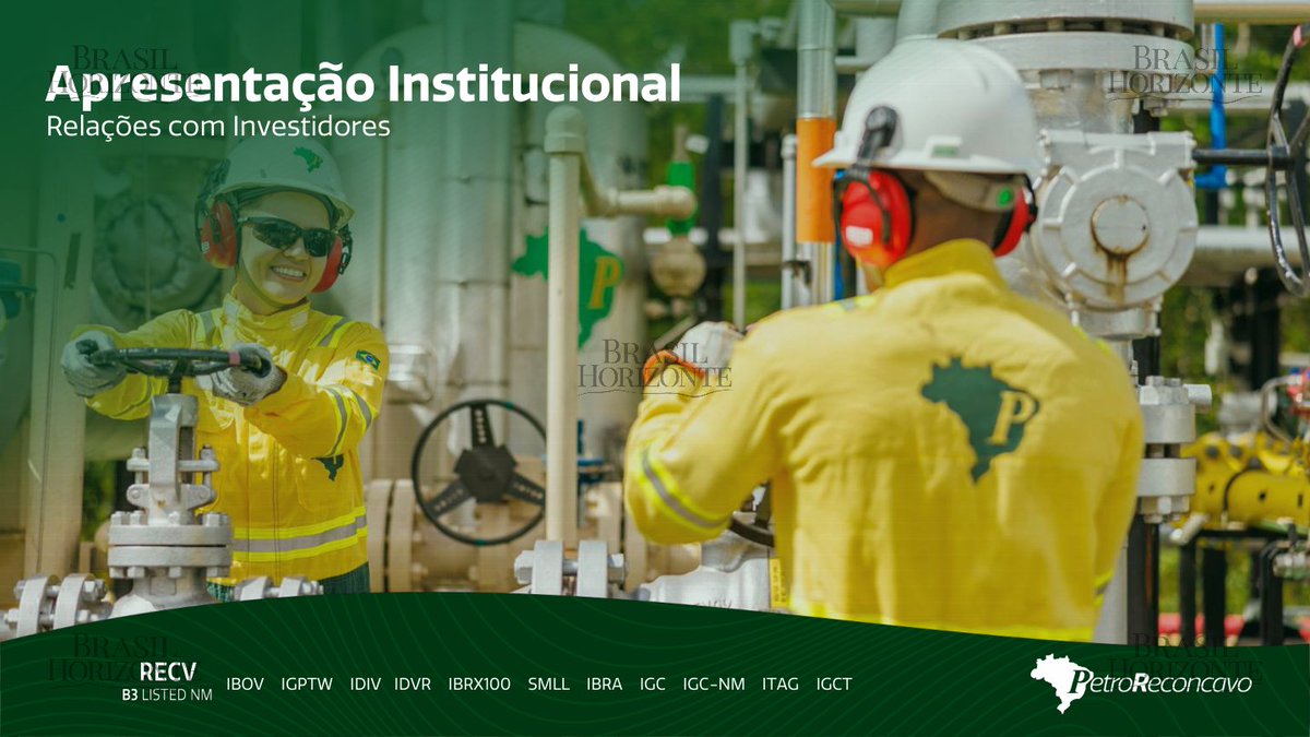 brasilhorizont's tweet photo. 📢 Comunicado ao Mercado | #RECV3 - PETRORECÔNCAVO S.A.
PetroReconcavo (RECV3) - 1T26
📊 Receita líquida de R$ 684 milhões, queda de 3% vs 4T25.
📊 EBITDA de R$ 310 milhões, margem de 45,3%.
📈 Preço de realização total por BOE de US$ 60,10, alta de 8% vs 4T25.
📉 Custo total e despesas de R$ 374 milhões, queda de 9% vs 4T25.
📊 Reservas 2P certificadas em 182,2 MMboe, com 19 anos de produção.
🔗 Receba notificações dos seus ativos: https://t.co/ua4JApnyI6
