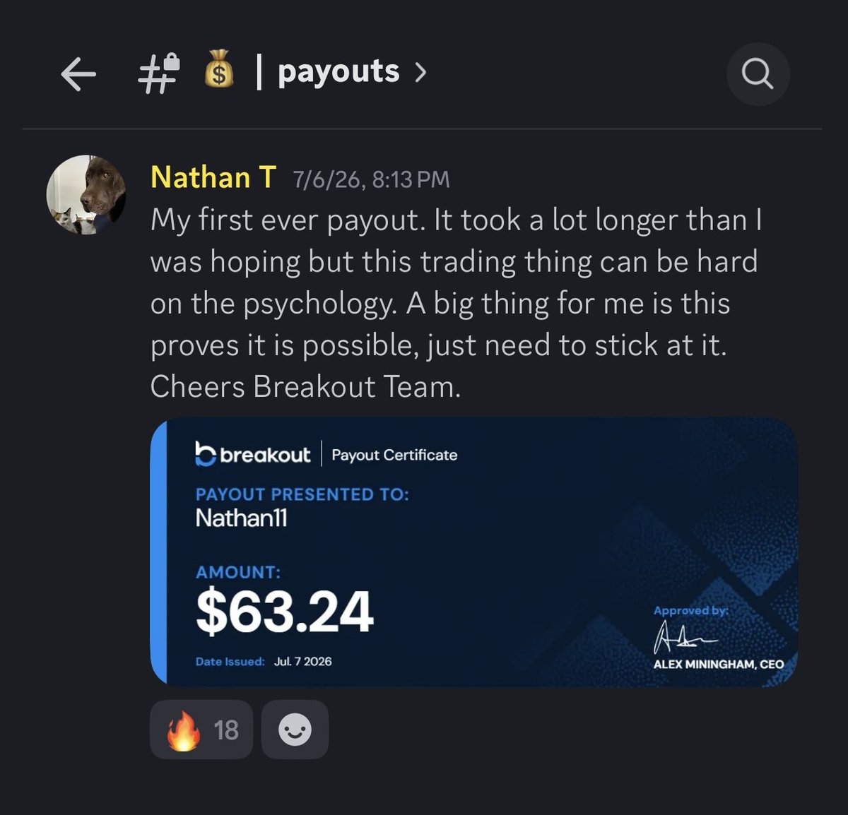 breakoutprop's tweet photo. $63.24.

Doesn't sound like much. To a trader who just proved they can do this with funded capital, it's everything.

Slowly, then all at once. https://t.co/fsF37qWy4V