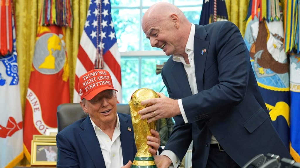 declan_hill's tweet photo. The best quote about the FIFA bromance scandal is from Javier Tebas 
“neither a mere anecdote or an isolated mistake. It is, quite simply, the tip of the iceberg of a governance  model that has been undermining the credibility of FIFA... for many years.”
https://t.co/Onfwj16To1 https://t.co/FrdcO7jhRg