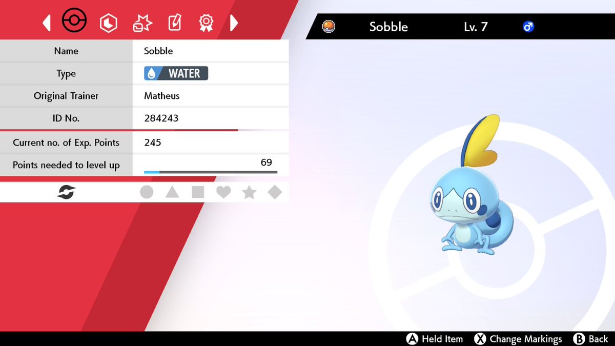 Mah_Fontes3's tweet photo. E o nosso inicial será Sobble! 
Bem-vindo ao time meu querido.
#NintendoSwitch2 #PokemonSwordShield https://t.co/98Tw6bnuhX