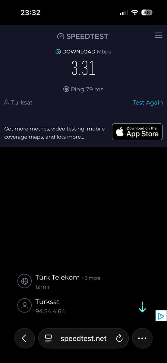 aslhkkc's tweet photo. Kadar düşürdüğünüz için teşekkür ederim.  Verdiğiniz taahhüt 9 günlük müydü ? Soruyorum 2.4G de hızım nedir ? Saygılar https://t.co/zb82QzBrof