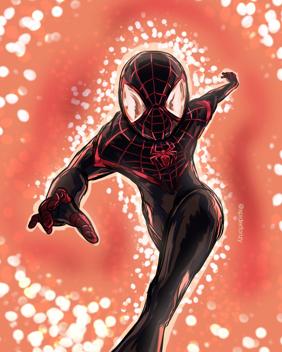 spiderfonzy's tweet photo. Ultimate Spider-Man

#spiderman #milesmorales #fanart #artmoots https://t.co/MT2sZ4x7ln