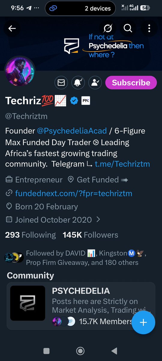 IgweStanH's tweet photo. @Techriztm @PsychedeliaAcad @FundedNext @TraderHadesh All done ✅ https://t.co/UieDw1To6v