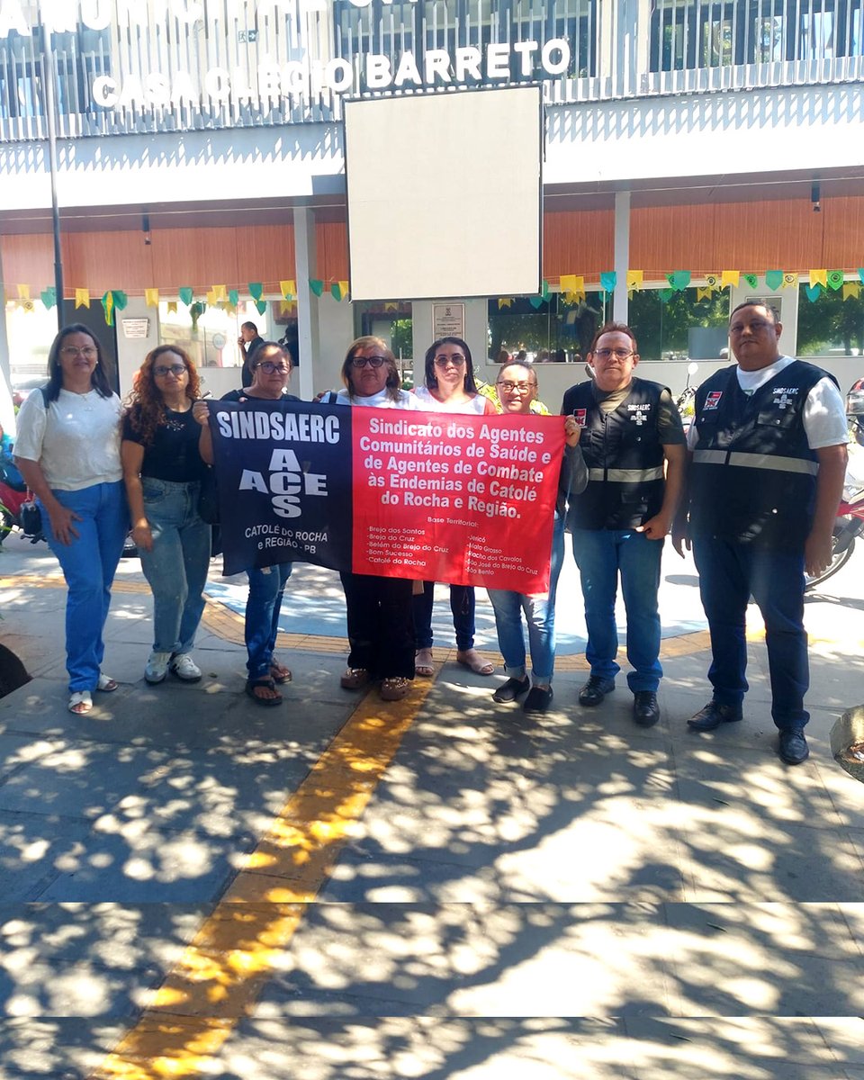 Sindsaerc1's tweet photo. Agentes Comunitários de Saúde e Agentes de Combate às Endemias de Catolé do Rocha-PB conquistam o IFA- Incentivo Financeiro Adicional Link:  https://t.co/ZVTdY0XSfi https://t.co/MyDi9iObNh