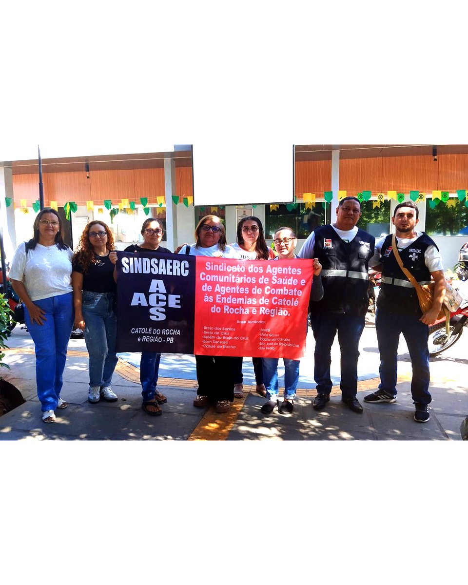 Sindsaerc1's tweet photo. Agentes Comunitários de Saúde e Agentes de Combate às Endemias de Catolé do Rocha-PB conquistam o IFA- Incentivo Financeiro Adicional Link:  https://t.co/ZVTdY0XSfi https://t.co/MyDi9iObNh