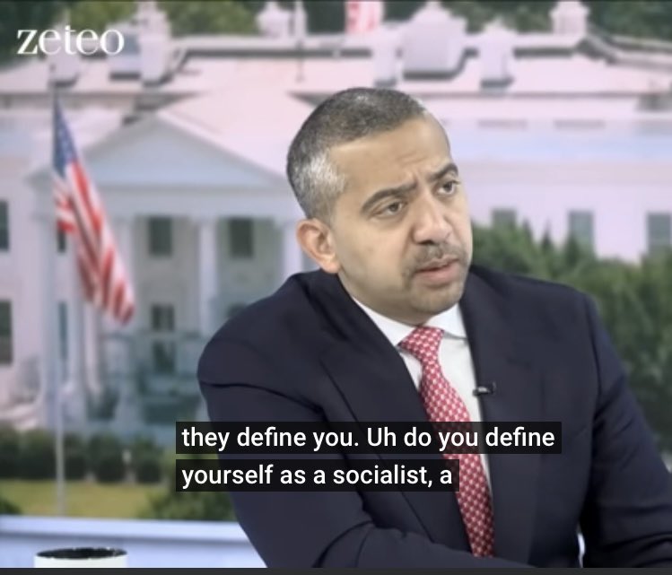 nwarikoo's tweet photo. In new interview with Zeteo, U.S. Senate candidate Abdul El-Sayed says he does not identify as a “socialist” because of his faith: https://t.co/MGiQC2eqbb